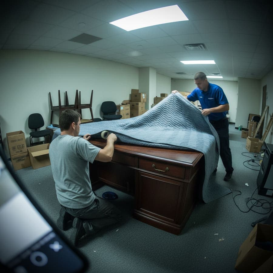 Post-remediation verification testing before releasing a cleared space